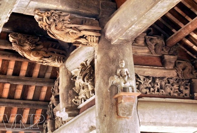 Sculpture art on Vietnamese communal houses - ảnh 1